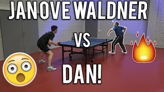 Jan Ove Waldner vs TableTennisDailys Dan  2018 Edition [upl. by Clerk]