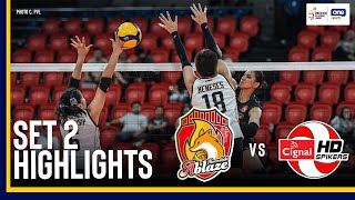 KURASHIKI vs CIGNAL  SET 2 HIGHLIGHTS  2024 PVL INVITATIONAL CONFERENCE  September 11 2024 [upl. by Ramma]