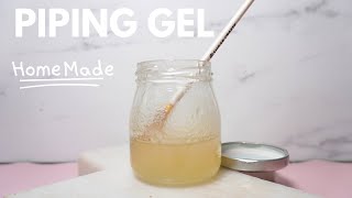 How to Make PIPING GEL  Cake Gel Recipe [upl. by Eirollam]