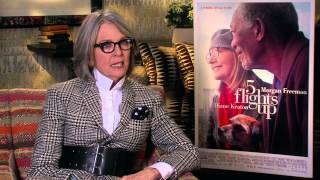 5 Flights Up Diane Keaton quotRuthquot Official Movie Interview  ScreenSlam [upl. by Elburr]