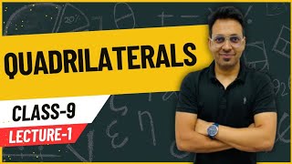 Quadrilaterals Introduction Lec1 Types Of Quadrilaterals  Class 9 Maths Chapter 8 Ranveer Sir [upl. by Doownelg]