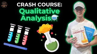 CRASH COURSE Qualitative Analysis⚗️ Test for cations anions amp gases [upl. by Horgan]