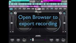 DJUCED App  Record amp Import recordings  Tutorial 4 [upl. by Assirrak938]