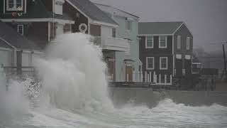 Scituate MA Noreaster Brings Huge Waves  3142023 [upl. by Jane833]