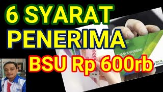 SYARAT PENERIMA SUBSIDI GAJI BPJS KETENAGAKERJAAN [upl. by Tonya941]