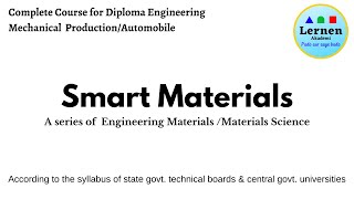 Smart Materials in Hindi [upl. by Katti]