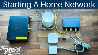 Home Network For Beginners  What You NEED And How To Hook It ALL Up  E01 [upl. by Einal]