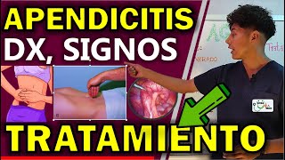 QUÉ ES LA APENDICITIS CAUSAS SÍNTOMAS Y TRATAMIENTO  GuiaMed [upl. by Euseibbob]