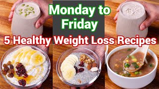 Monday 2 Friday Healthy Weight Loss Recipes  Tasty amp Easy 2 Make  5 Weight Loss Recipes [upl. by Aural]