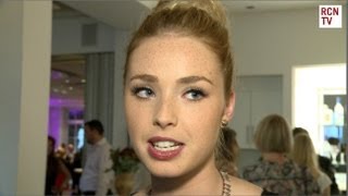 Freya Mavor Interview Sunshine On Leith Premiere [upl. by Hayott]