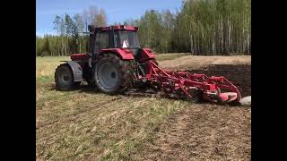 Case ih 956 turbo ic plowing the field [upl. by Adnolor]