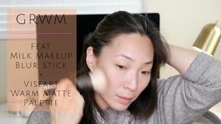 GRWM  New Products  Milk Makeup  Viseart [upl. by Soni]