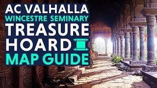 Wincestre Seminary Treasure Hoard Map Guide  Assassins Creed Valhalla Treasure AC Valhalla Hoard [upl. by Gregoor]