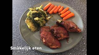 Honing knoflook kip uit de slowcooker [upl. by Leisha192]