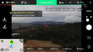 Phantom 3 Standard firmware downgrade to 157 flight test [upl. by Notnirb]