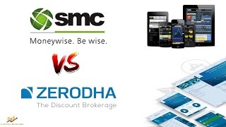 Zerodha vs SMC Global Online  Pricing Trading Softwares Leverage amp More [upl. by Atinid]