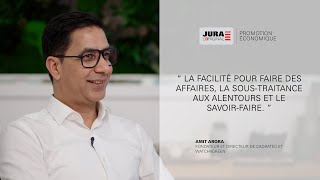 Ma success story dans le canton du Jura  Amit Arora SaintBrais [upl. by Kinsman]