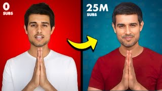 Reality of my YouTube Career  How I went from 0 to 25 Million  Dhruv Rathee [upl. by Kyne]