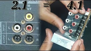 Repair amp Converter your 21 to 41 💯 Home Theatre🔥 [upl. by Euqnom]