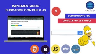 10 Sistema CRUD  Buscador PHP JS y MySQL [upl. by Anirav]