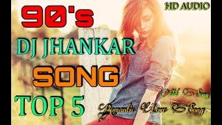 90s Evergreen Romantic Songs  JHANKAR BEATS  Romantic Love Songs  Best Hindi Songs [upl. by Attesor406]