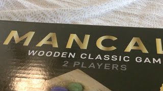 Mancala board game unboxing Please subscribe and share [upl. by Zinn]