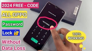 oppo all mobile Pin Pattern Password Remove in hindi ll hard reset password Pin Pattern [upl. by Field711]