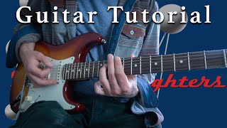 quotEverlongquot  Foo Fighters Guitar Lesson  Tutorial  Logans Lessons [upl. by Packer]