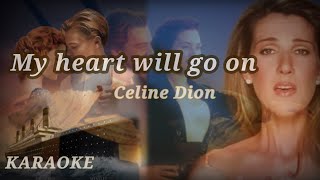 My heart will go on KARAOKE by Celine Dion  PEZ channel [upl. by Aurelea]