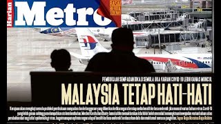 Harian Metro 10 Mac 2022 [upl. by Swanhildas]