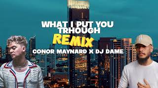 Dj Dame  What I Put You Through Remix  Conor Maynard  Reggaetón [upl. by Oiligriv79]