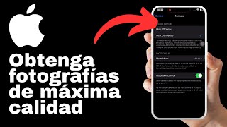 Cómo Obtener Fotos de Máxima Calidad Desde iPhone 15 [upl. by Reichel]