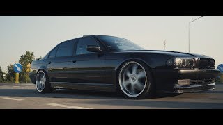 BMW E38 740iL BLACK BANDIT 5 PL  JVKUB Media [upl. by Klotz]