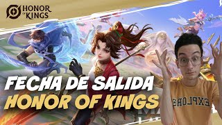 FECHA SALIDA HONOR OF KINGS GLOBAL EN 2024 [upl. by Eelana]