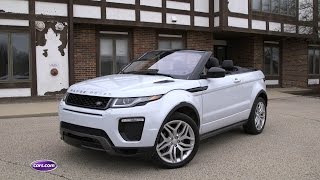 2017 Land Rover Range Rover Evoque Convertible Review [upl. by Kuehn]