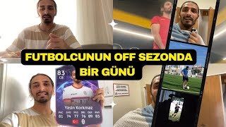 Yeni Sezon Yaklaşırken Bir Günüm Vlog Amatör Futbolcunun Off Sezon Bir Günü [upl. by Enimzzaj]