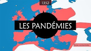 Les grandes épidémies et pandémies  Résumé sur cartes [upl. by Areemas]