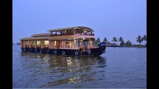 Kerala House Boat  Alleppey House Boat  Backwater Trip [upl. by Nadirehs]