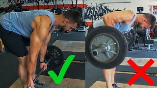 How to PROPERLY Pendlay Row  Gain Back Muscle With This Exercise [upl. by Yrtua]