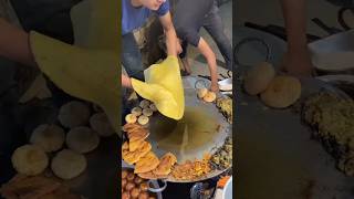 Indias number one street food non sea paratha how to make in India indiansnack [upl. by Wyatt197]