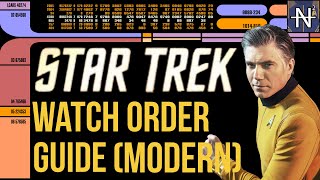 Star Trek Watch Order Guide  Modern Star Trek [upl. by Pickford]