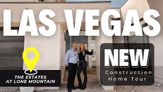 Episode 1  NEW CONSTRUCTION HOMES IN LAS VEGAS  Sneak Peek at The Estates at Lone Mountain [upl. by Player]