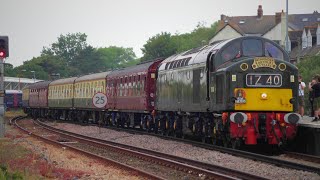 LSL 40145 amp 47815 Works 1Z40 BurtononTrent  Weymouth  10th June 2023 [upl. by Letsyrk315]