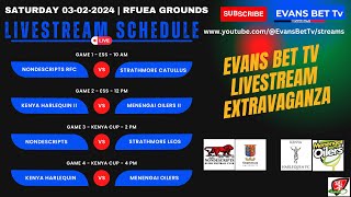 Kenya Cup amp ESS Match Day 7  Evans Bet Tv Livestream Extravaganza 202324 Livestream on 3rd Feb 24 [upl. by Sylera]