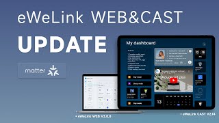 eWeLink WEB V38 update  Dark Mode available on CAST [upl. by Uon]