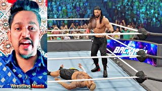 WWE 2K23  Roman Reigns VS Solo Sikoa Match on Backlash in Hindi [upl. by Aidan207]