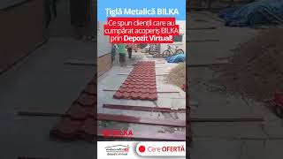 Tigla metalica Bilka  ce spun clientii [upl. by Elmo]