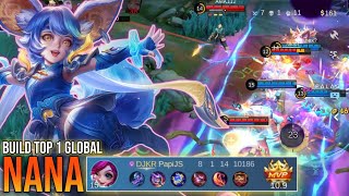 NANA Best Burst Build  Mobile Legends mlbb [upl. by Rayshell]