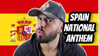 🇪🇸 Spain National Anthem  La Marcha Real British REACTION [upl. by Ricker795]