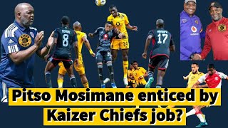 Pitso Mosimane enticed by Kaizer Chiefs job  I can put out the fires [upl. by Gussy]